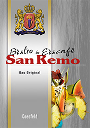 Speisekarte San Remo Coesfeld Speisekarte San Remo Coesfeld